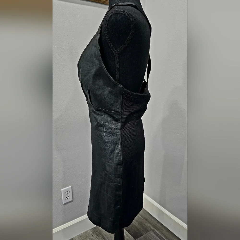 🖤 Harley-Davidson Leather, Sexy Dress, Bike, Moto, Size 10 - Picture 3 of 7